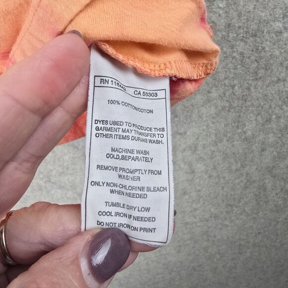 Empyre Small Tie-Dye T-Shirt With Butterfly & Skeleton Print - Picture 4 of 6